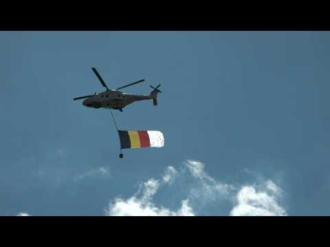 Belgium celebrates heroes of the coronavirus crisis at annual National Day ceremony