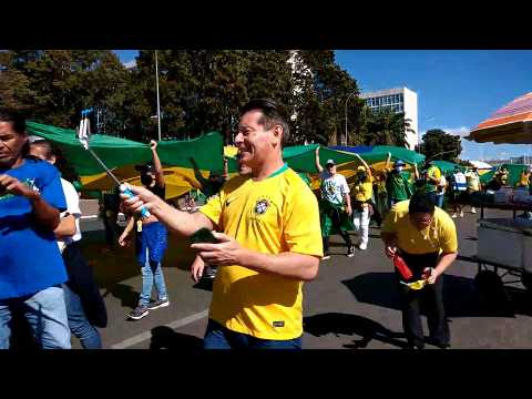 Supporters of President Bolsonaro hold demonstration
