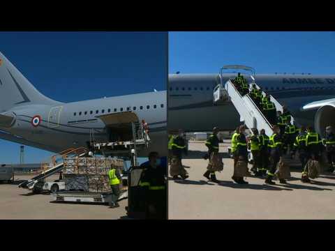 Lebanon: French firefighters and equipment bound for Beirut