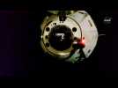 SpaceX Crew Dragon undocks from ISS for return to Earth