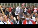 Belarus protesters demand Lukashenko's resignation