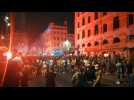 Football/Champions League: Scenes of joy in Marseille after PSG's defeat