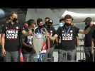 Football/Champions League: Bayern's victorious players arrive in Munich