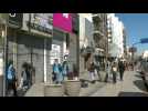 Buenos Aires open air shopping zone re-opens to public after lockdown