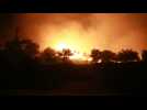 Major blaze breaks out in Greece's main migrant camp