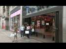 Oxford Street in London as masks become compulsory in shops