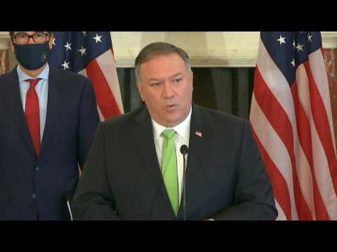 US announces sanctions on Iran, Venezuela's Maduro under 'UN' authority