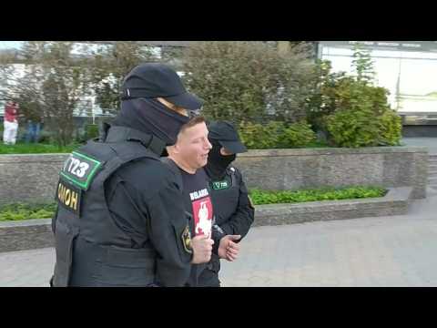 First arrests in Minsk at latest anti-Lukashenko demonstration