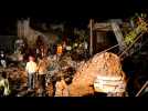 People gather at site of deadly India firework factory blast