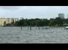 US: Cloudy sky in Daytona Beach as Hurricane Dorian heads north