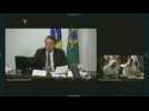 Brazil's Bolsonaro makes video call to Amazon summit