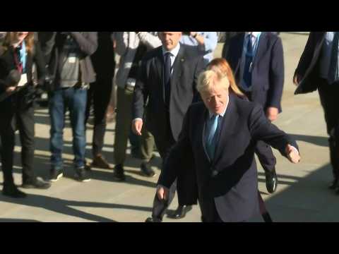 Boris Johnson arrives ahead of speech to unveil 'final' Brexit offer