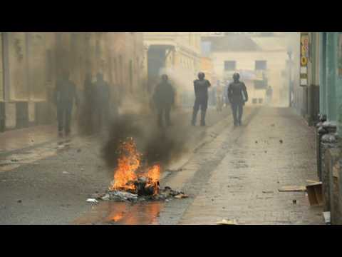 Clashes as Ecuador president declares 'state of emergency'