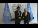 UN Secretary-General meets with Bolivia's foreign minister