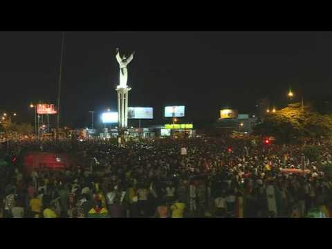Opposition holds mass rally after disputed Bolivian election results
