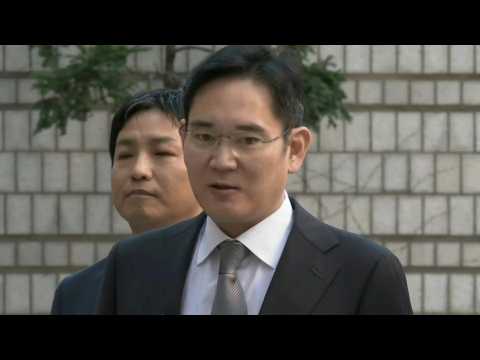 Samsung heir Lee Jae-yong arrives at court