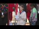 Teen activist Greta Thunberg leads climate strike in Denver, Colorado