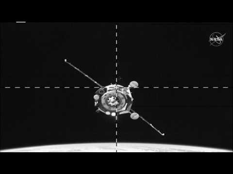 Russian rocket carrying Emirati docks at International Space Station