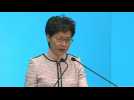 Hong Kong leader: Policy address cannot resolve unrest