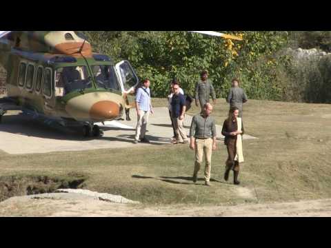 Prince William and Kate visit Bumburate valley