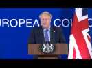 UK's Johnson says 'very confident' MPs will approve Brexit deal