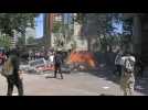 Protests continue in Chile's capital