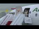 Pope arrives in Mauritius for the last stop of his recent Africa tour