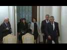 French foreign, defence ministers meet Russian counterparts in Moscow