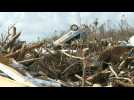 Snapped trees, dilapidated homes: widespread damage in Marsh Harbour