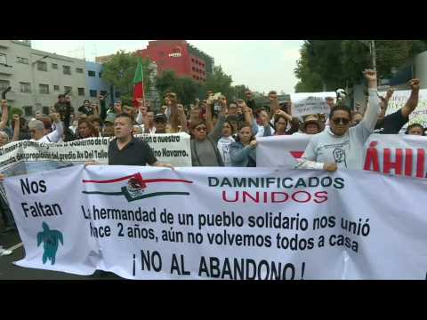 Minute of silence marks anniversary of Mexico's 1985 and 2017 quakes