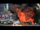 Violence on sidelines of Paris climate, yellow vests protests