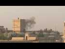 Syrians flee after Turkish assault on Syrian Kurdish sites