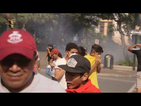 Violent protests continue in Ecuador's southern city of Guayaquil