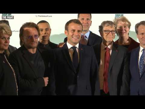 Global fund against AIDS: Macron hosts heads of state, Bono and Bill Gates in Lyon