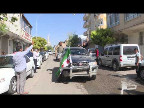 Ankara-backed former Syrian rebels head to Syria for Turkish offensive