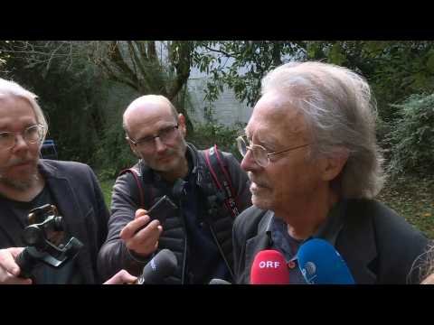 Peter Handke reacts to 2019 Nobel literature win