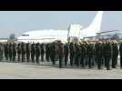 Plane carrying Robert Mugabe's body arrives in Zimbabwe
