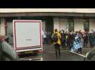 WikiLeaks founder Julian Assange arrives in court for extradition hearing