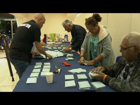 Ballot counting begins in Noumea for New Caledonia independence referendum