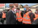 French PM Castex in Clermont-Ferrand for transport, housing talks