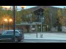 Scene outside French school day after teacher decapitated