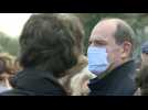 French Prime minister in crowd to pay tribute to decapitated teacher