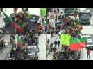 Indigenous people arrive in Bogota in hope of meeting with Duque's government