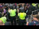 Counter-protesters face off with Trump supporters at rally in Boston