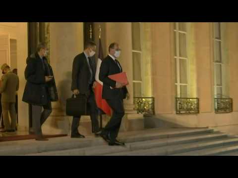 Beheaded teacher: French ministers leave Elysée after Defence Council