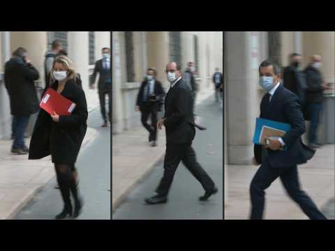 Local officials meet with French PM in Paris