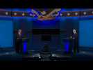 Trump, Biden arrive on stage for final presidential debate