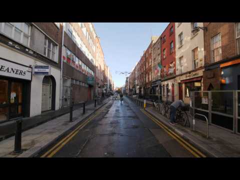Dublin streets remain quiet on second day of Ireland's new virus lockdown