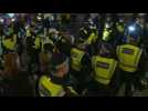 Million Mask march takes place in London on first day of new national lockdown