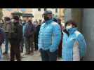 French officials, locals protest against closure of ski lifts over Christmas